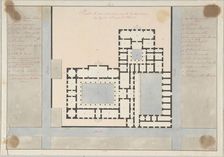 Plan of a Greek House, 1800-1900. Creator: Anon
