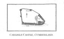 Plan of Carlisle Castle, Cumberland, late 18th century