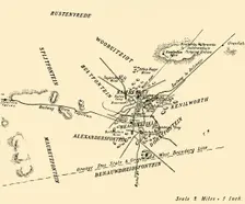 Plan of Kimberley and Environs 1900. Creator: Unknown