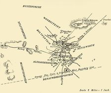 Plan of Kimberley and Environs 1900. Creator: Unknown