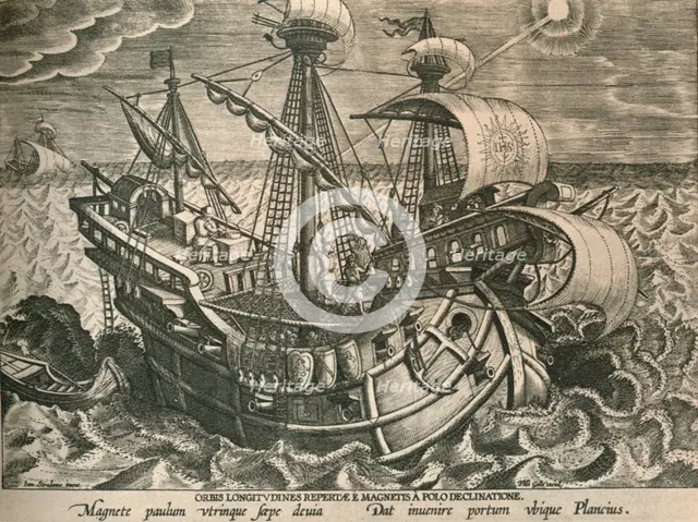 'Plancius Taking A Sight', 1592.  Artist: Theodoor Galle.