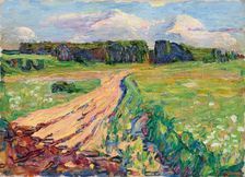 Planegg I. Landscape near Munich, ca 1901