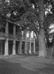 Plantation house, New Orleans, between 1920 and 1926. Creator: Arnold Genthe