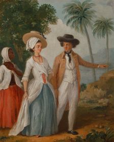 Planter and his Wife, with a Servant;Planter and his wife, attended by a servant, ca. 1780. Creator: Agostino Brunias
