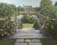 "Planting Fields" William Robertson Coe house, 1395 Planting Fields Road, Oyster Bay, New York, 1926 Creator: Frances Benjamin Johnston