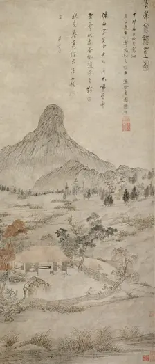 Planting Fragrant Fungus at the Tiaozhou'an, Ming dynasty (1368-1644), 1627 (?). Creator: Chen Guan