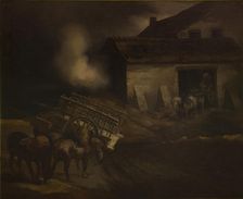 Plaster Works-Copy after Theodore Gericault’s Painting, between 1833-1835. Creator: Piotr Michalowski