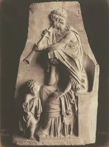 Plaster Cast from the Depaulis Collection, c. 1854-55. Creator: Henri Le Secq (French, 1818-1882)