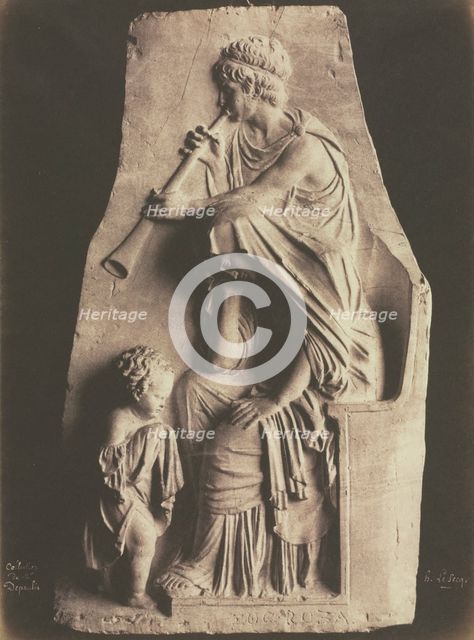 Plaster Cast from the Depaulis Collection, c. 1854-55. Creator: Henri Le Secq (French, 1818-1882).