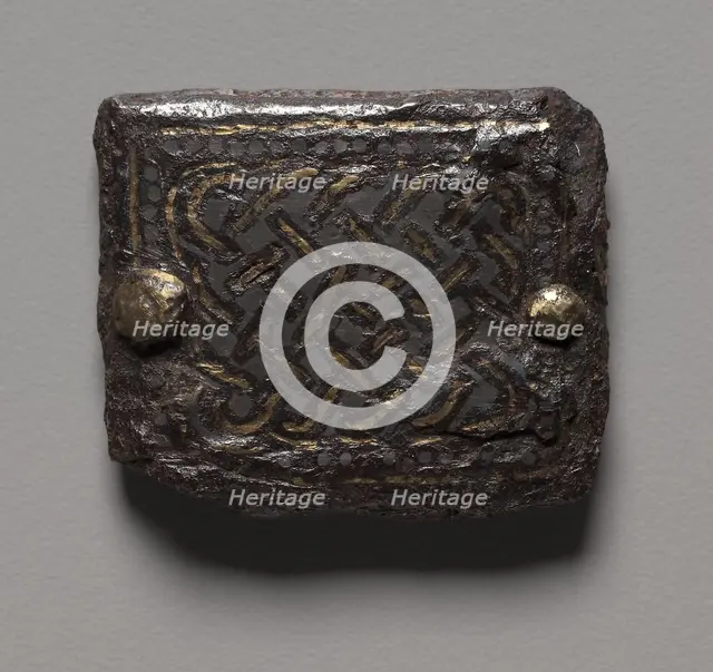 Plaque, 600s. Creator: Unknown.