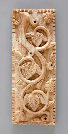 Plaque, 7th century. Creator: Unknown