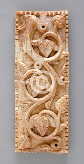 Plaque, 7th century. Creator: Unknown.