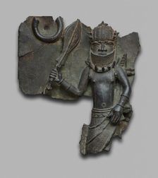 Plaque, Nigeria, 16th/17th century. Creator: Unknown