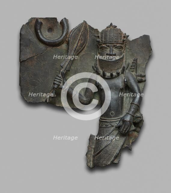 Plaque, Nigeria, 16th/17th century. Creator: Unknown.