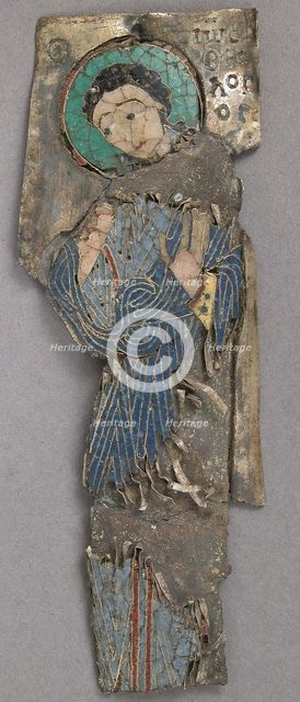 Plaque of St. John, Byzantine, 12th century. Creator: Unknown.