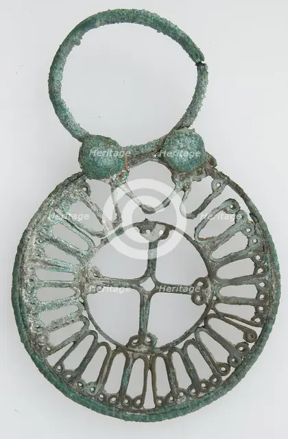 Plaque, Openwork, Byzantine, 5th-6th century. Creator: Unknown.