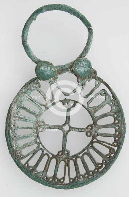 Plaque, Openwork, Byzantine, 5th-6th century. Creator: Unknown.