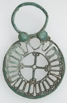 Plaque, Openwork, Byzantine, 5th-6th century. Creator: Unknown