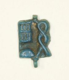 Plaque Amulet with the Name of the God Ptah, Egypt, Third Intermediate Period, Dynasty 21-25... Creator: Unknown
