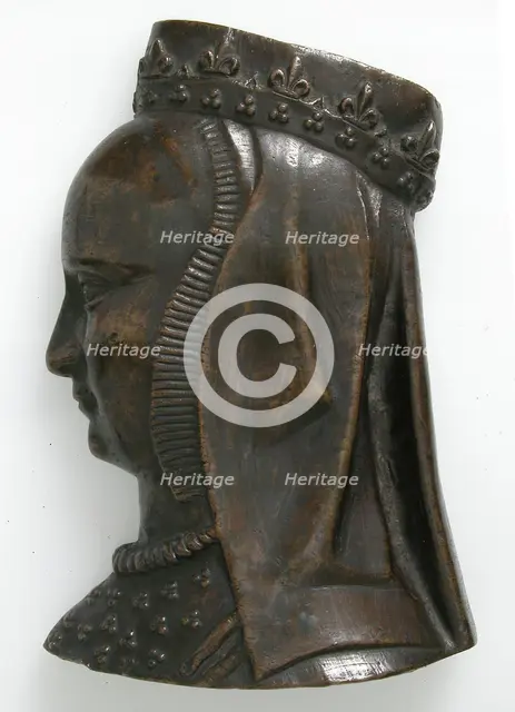 Plaque, Anne of Brittany, French, 15th century. Creator: Unknown.