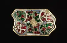 Plaque (Appliqué), 1300s. Creator: Unknown