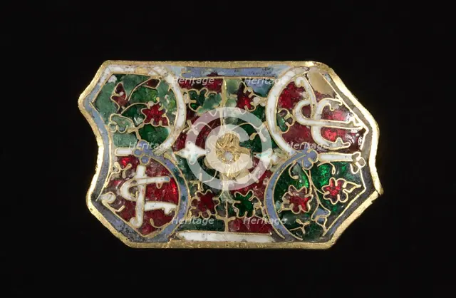 Plaque (Appliqué), 1300s. Creator: Unknown.