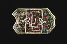 Plaque (Appliqué), 1300s. Creator: Unknown