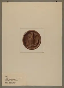 Plaque, c. 1940. Creator: Virgil A. Liberto