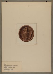 Plaque, c. 1940. Creator: Virgil A. Liberto