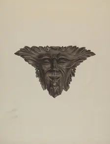 Plaque, c. 1941. Creator: Edmond Lorts