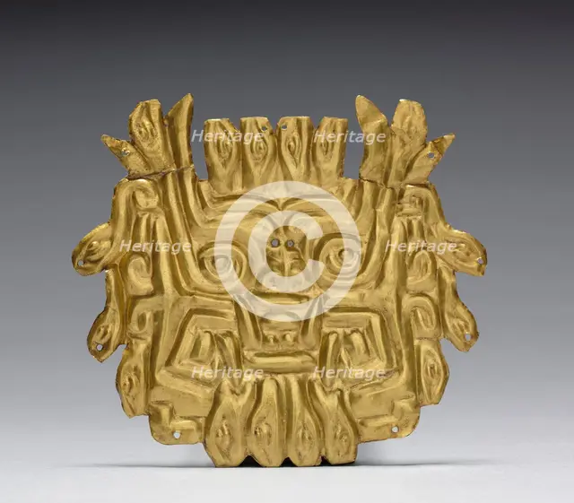 Plaque, c. 500-200 BC. Creator: Unknown.