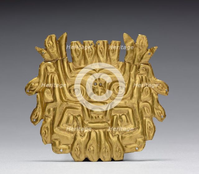 Plaque, c. 500-200 BC. Creator: Unknown.
