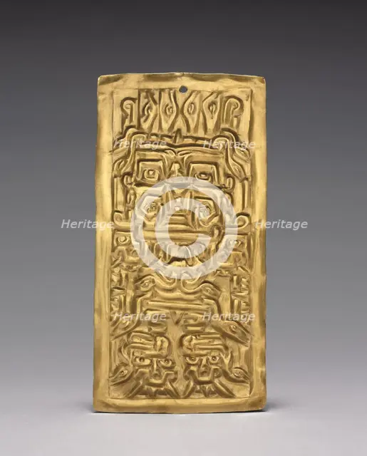 Plaque, c. 500-200 BC. Creator: Unknown.