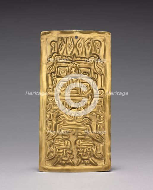 Plaque, c. 500-200 BC. Creator: Unknown.