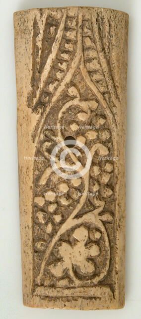 Plaque, Coptic, 4th-7th century. Creator: Unknown.