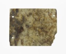 Plaque, Eastern Zhou dynasty, (c. 770-256 B.C.), 7th/6th century B.C. Creator: Unknown