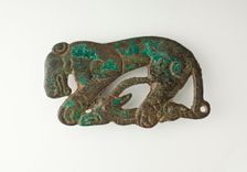 Plaque (Feline) (image 2 of 3), 5th-4th century B.C.. Creator: Unknown