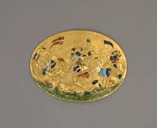 Plaque, France, 19th century. Creator: Unknown