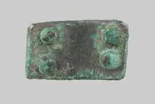 Plaque, Frankish, 7th century. Creator: Unknown