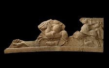 Plaque, fragment, 6th century BC