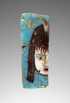 Plaque Fragment with a Theater Mask, 1st century B.C. Creator: Unknown