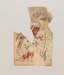 Plaque from a Casket with a bird, Coptic, 4th-5th century. Creator: Unknown
