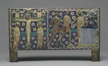 Plaque from a Chasse for Relics of Saint Thomas Becket, 1220-1225. Creator: Master G. Alpais (French); Workshop, and