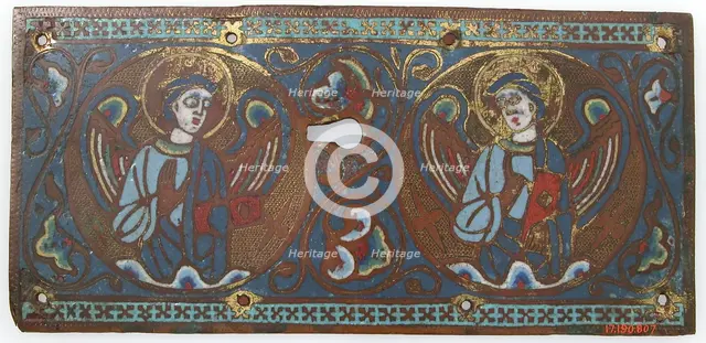 Plaque from a Chasse, French, 13th century. Creator: Unknown.
