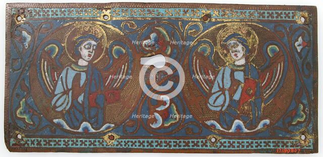 Plaque from a Chasse, French, 13th century. Creator: Unknown.