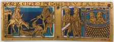 Plaque from a Portable Altar with Scenes from the Life of Jesus, German, ca. 1160-80. Creator: Unknown