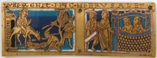 Plaque from a Portable Altar with Scenes from the Life of Jesus, German, ca. 1160-80. Creator: Unknown