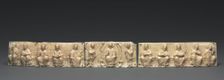 Plaque from a Portable Altar: Christ and the Apostles, 1050-1100. Creator: Unknown
