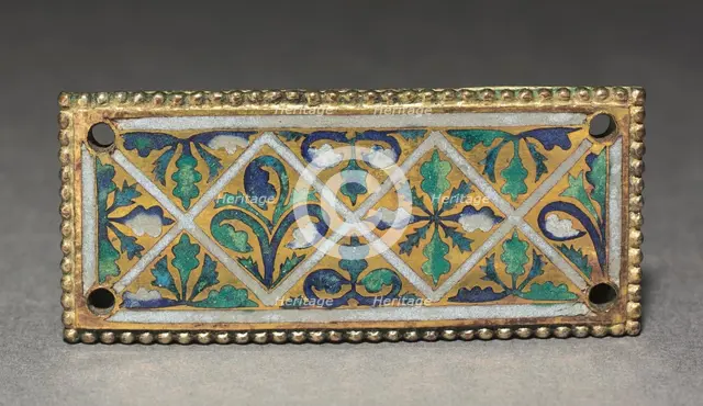 Plaque from a Reliquary Shrine, c. 1170. Creator: Unknown.