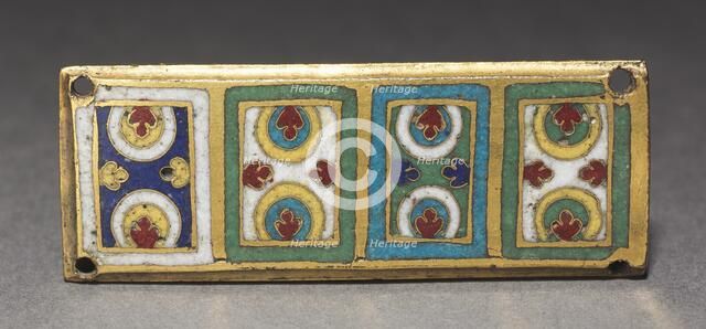 Plaque from a Reliquary Shrine, c. 1170. Creator: Unknown.
